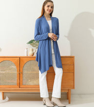 Load image into Gallery viewer, Long Sleeve Casual Open Front Long Cardigan