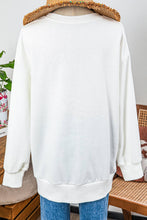 Load image into Gallery viewer, Fashion-W Tinsel Game Day Drop Shoulder Graphic Sweatshirt