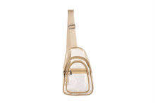 Load image into Gallery viewer, Ladies Clear see Thru Sling bag Fashion Handbag