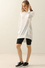 Load image into Gallery viewer, CWTTL1491-P_PLUS SIZED R NECK LONG SLEEVE SLUB LONG KNIT TOP