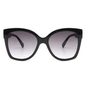 Women Square Oversize Cat Eye Fashion Sunglasses