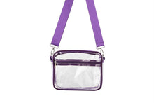 Load image into Gallery viewer, Ladies Clear see Thru Crossbody Fashion Handbag