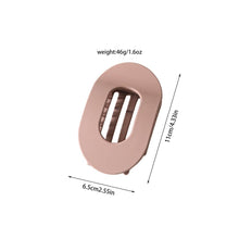 Load image into Gallery viewer, CWAHA07450_LARGE ROUND FLAT HAIR CLAW CLIP STRONG GRIP