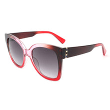 Load image into Gallery viewer, Women Square Oversize Cat Eye Fashion Sunglasses