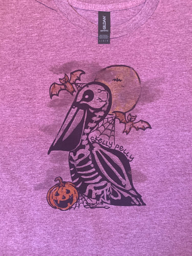 Skelly Pelly Handdrawn Halloween Tee (YOUTH)
