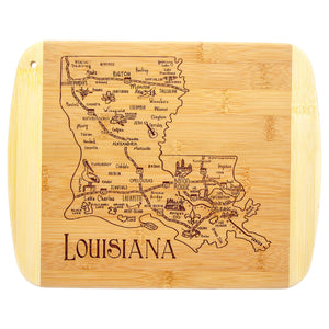 A Slice of Life Louisiana 11" Cutting & Serving Board