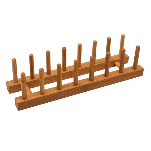 7 Slot Bamboo Rack